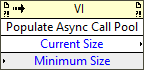 Populate Asynchronous Call Pool