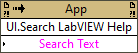 User Interaction:Search LabVIEW Help