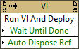 Run VI And Deploy