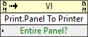 Print:Panel To Printer