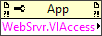 Web Server:VI Access List