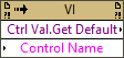 Control Value:Get Default