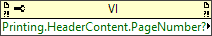 Printing:Header Content:Page Number?