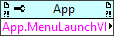 Application:Menu Launch:VI