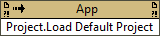Project:Load Default Project