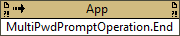 Multi Pwd Prompt Operation:End