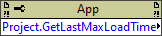 Project:Get Last Max Load Time