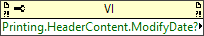 Printing:Header Content:Modify Date?
