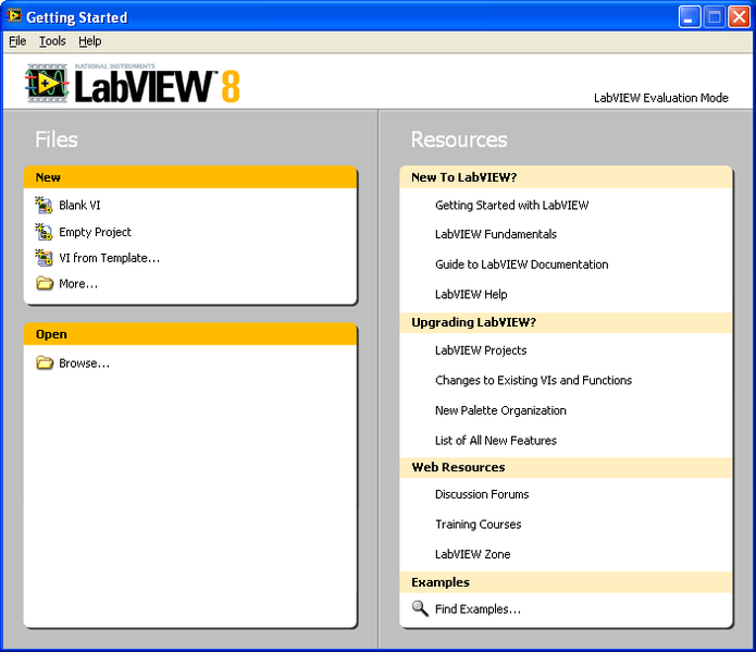 File:Getting Started Window-LabVIEW 8.0.png